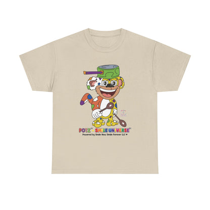 Potz™ Unisex Heavy Cotton™ Tee – Playful Graphic Tee | Smile Universe Collection