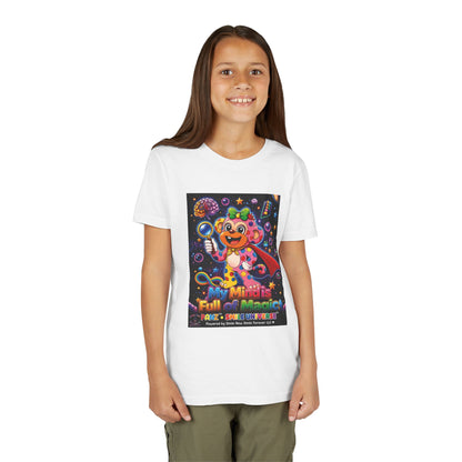 Panz™ Youth Short Sleeve Tee – "My Mind is Full of Magic" Graphic | Smile Universe Collection