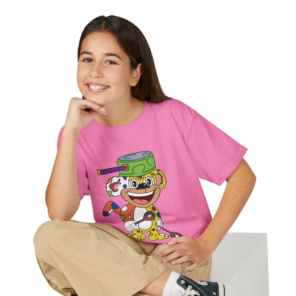 Potz™ Youth DryBlend® T-Shirt – Playful Graphic Tee | Smile Universe Collection