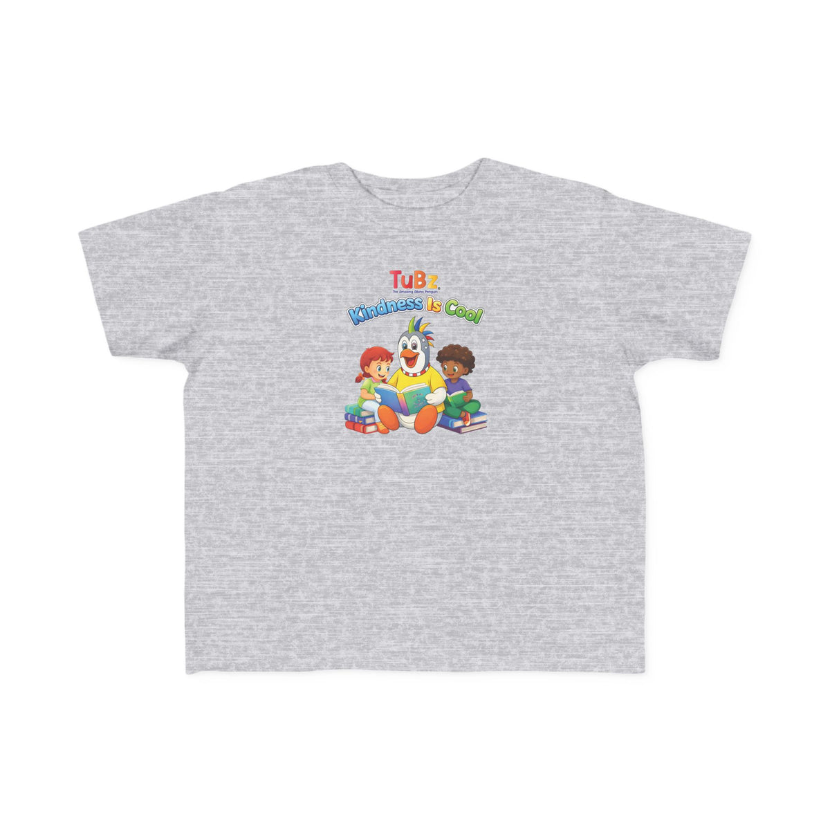 TuBz™ "Kindness Is Cool" Kids T-Shirt - Positive Message Graphic Tee | Smile Universe TuBz4Kidz