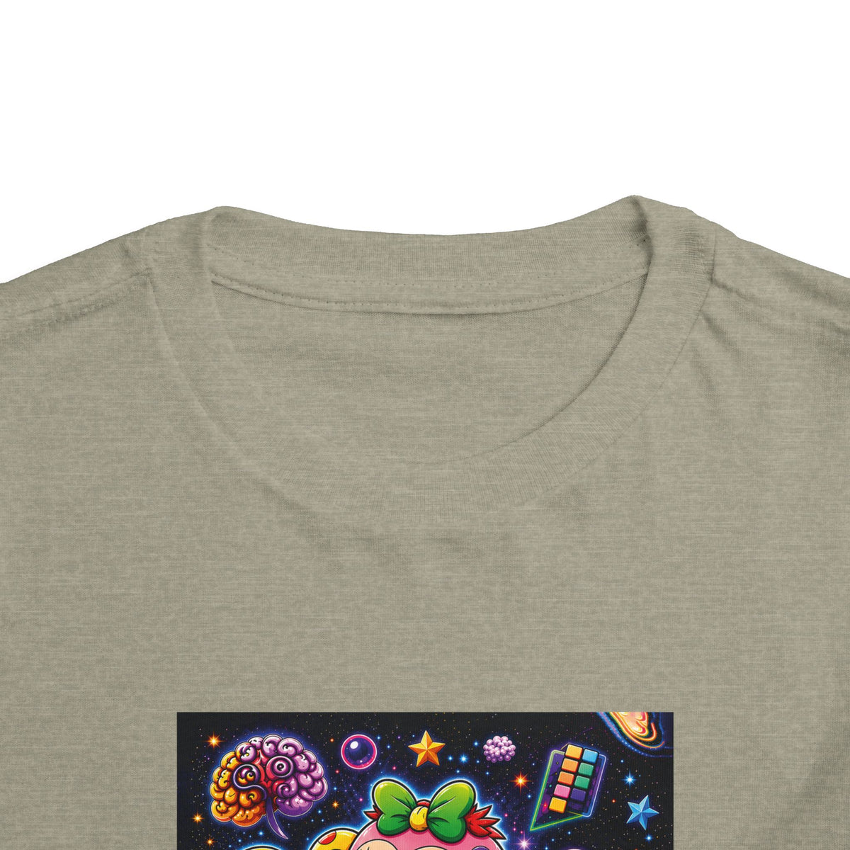 Panz™ Toddler Short Sleeve Tee – "My Mind is Full of Magic" Graphic | Smile Universe Collection