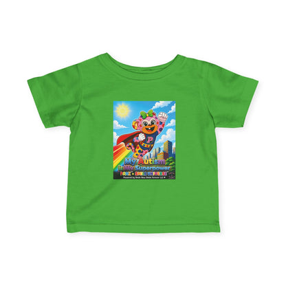 Panz™ Infant Fine Jersey Tee – "My Autism is My Superpower" Graphic | Smile Universe Collection