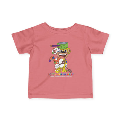 Potz™ Infant Fine Jersey Tee – Playful Graphic Tee | Smile Universe Collection