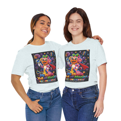 Panz™ Unisex Jersey Short Sleeve Tee – "My Mind is Full of Magic" Graphic | Smile Universe Collection