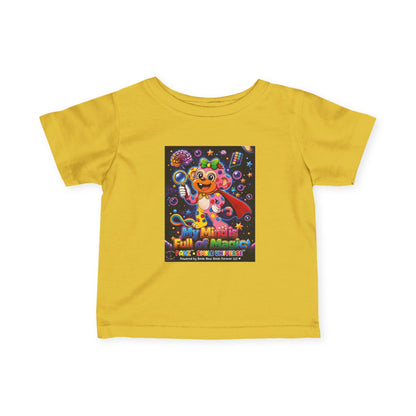 Panz™ Infant Fine Jersey Tee – "My Mind is Full of Magic" Graphic | Smile Universe Collection
