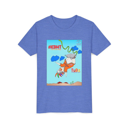 TuBz™ "I Can Do Hard Things" Youth T-Shirt - Motivational Kids Graphic Tee