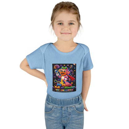 Panz™ Infant Baby Rib Bodysuit – "My Mind is Full of Magic" Graphic | Smile Universe Collection