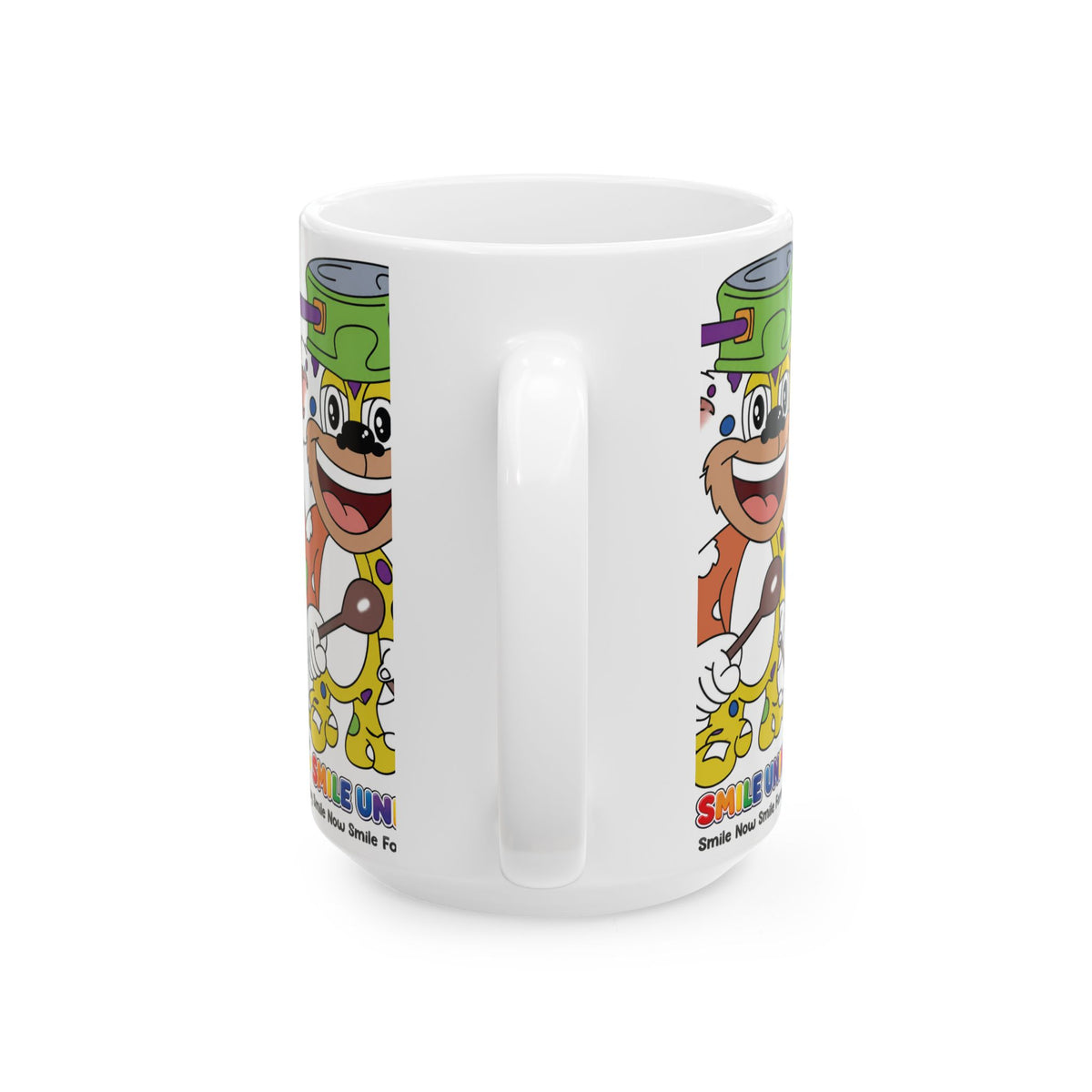 Potz™ Ceramic Mug – Playful Graphic Coffee Mug | Smile Universe Collection