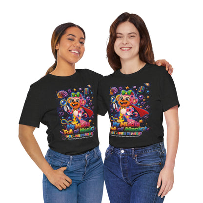 Panz™ Unisex Jersey Short Sleeve Tee – "My Mind is Full of Magic" Graphic | Smile Universe Collection