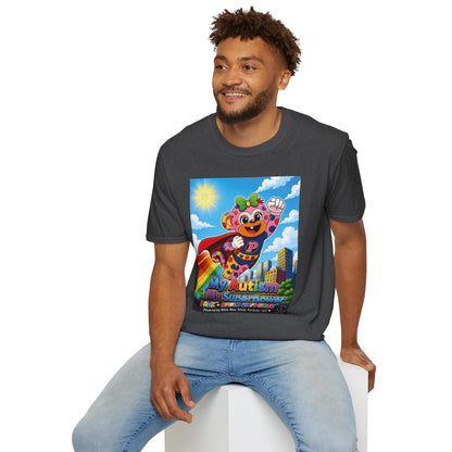 Panz™ Unisex Softstyle T-Shirt – "My Autism is My Superpower" Graphic | Smile Universe Collection
