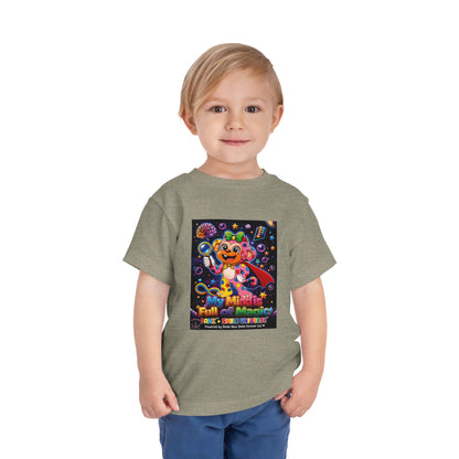Panz™ Toddler Short Sleeve Tee – "My Mind is Full of Magic" Graphic | Smile Universe Collection