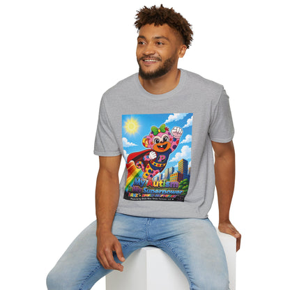 Panz™ Unisex Softstyle T-Shirt – "My Autism is My Superpower" Graphic | Smile Universe Collection
