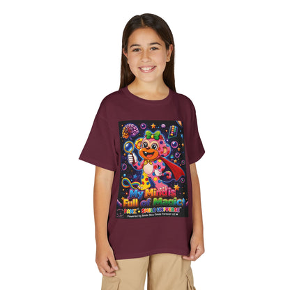 Panz™ Youth DryBlend® T-Shirt – "My Mind is Full of Magic" Graphic | Smile Universe Collection