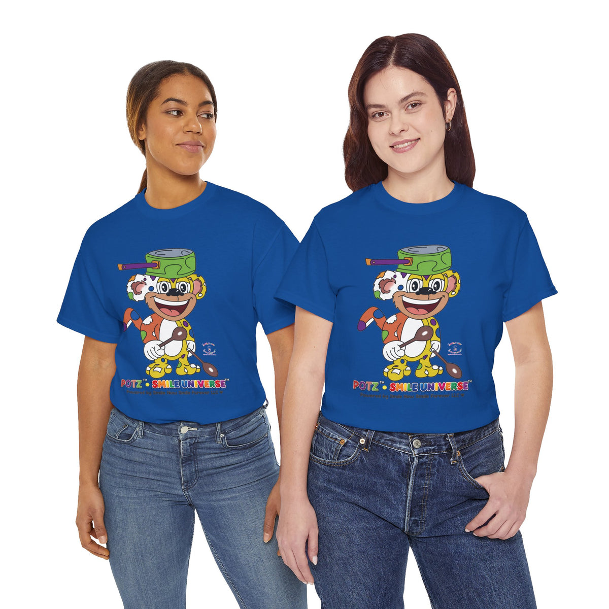 Potz™ Unisex Heavy Cotton™ Tee – Playful Graphic Tee | Smile Universe Collection