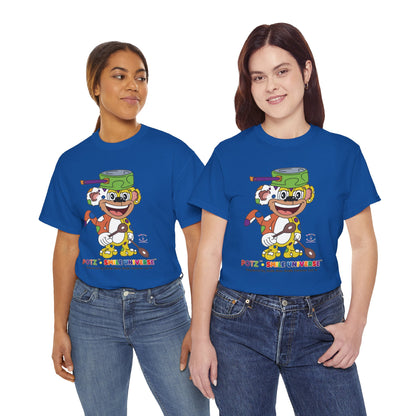 Potz™ Unisex Heavy Cotton™ Tee – Playful Graphic Tee | Smile Universe Collection