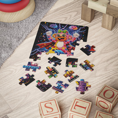 Panz™ Kids' Puzzle 30-Piece – "My Energy is Powerful" Graphic Puzzle | Smile Universe Collection