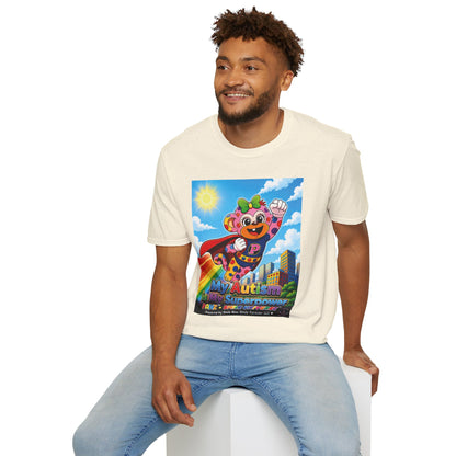 Panz™ Unisex Softstyle T-Shirt – "My Autism is My Superpower" Graphic | Smile Universe Collection