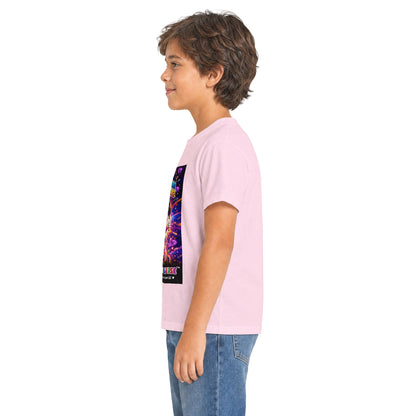 Panz™ Kids Softstyle Tee – "Differently Amazing & Loudly Autistic!" Graphic | Smile Universe Collection