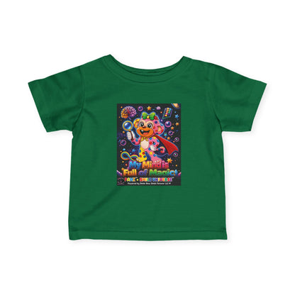 Panz™ Infant Fine Jersey Tee – "My Mind is Full of Magic" Graphic | Smile Universe Collection
