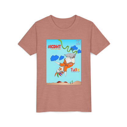 TuBz™ "I Can Do Hard Things" Youth T-Shirt | Youth Short Sleeve Tee - Motivational Kids Graphic Tee