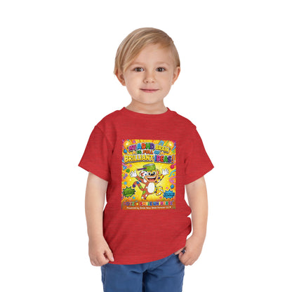 Potz™ Toddler Short Sleeve Tee – "My ADHD Brain is Full of Brilliant Ideas!" Graphic Tee | Smile Universe Collection