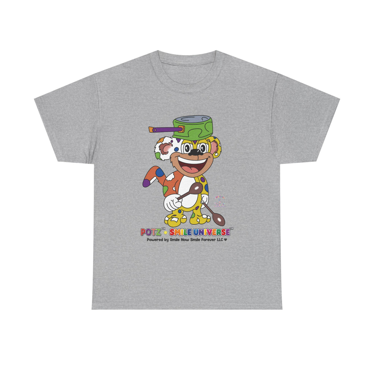 Potz™ Unisex Heavy Cotton™ Tee – Playful Graphic Tee | Smile Universe Collection