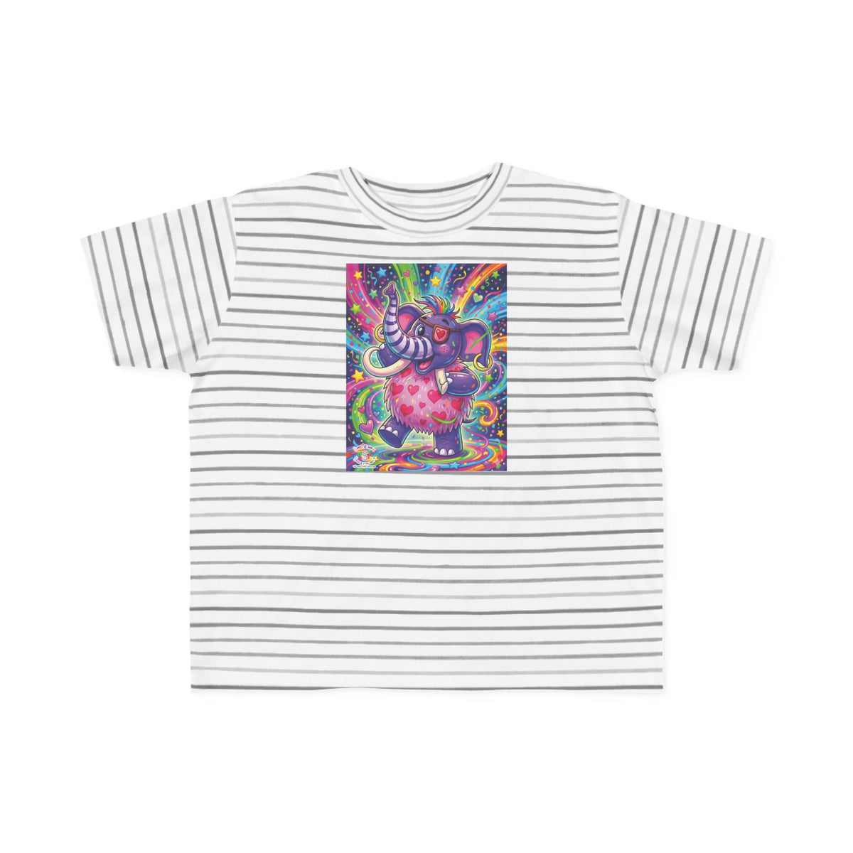 Piklez™ Toddler's Fine Jersey Tee – "Born to Celebrate!" Graphic Shirt | Smile Universe Collection