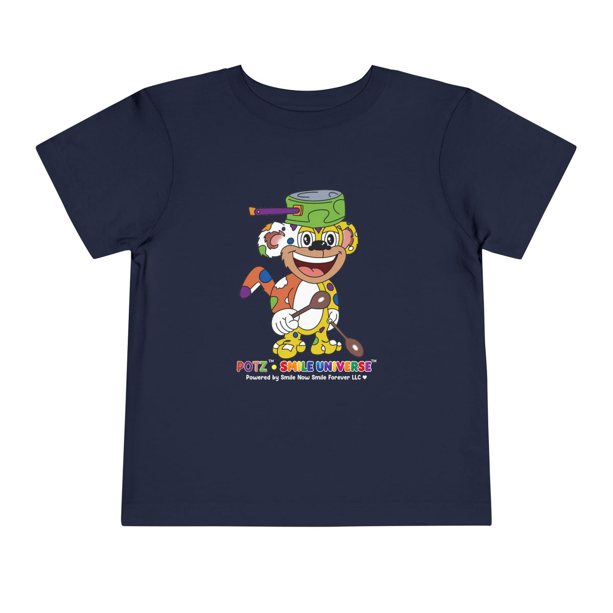 Potz™ Toddler Short Sleeve Tee – Playful Graphic Tee | Smile Universe Collection