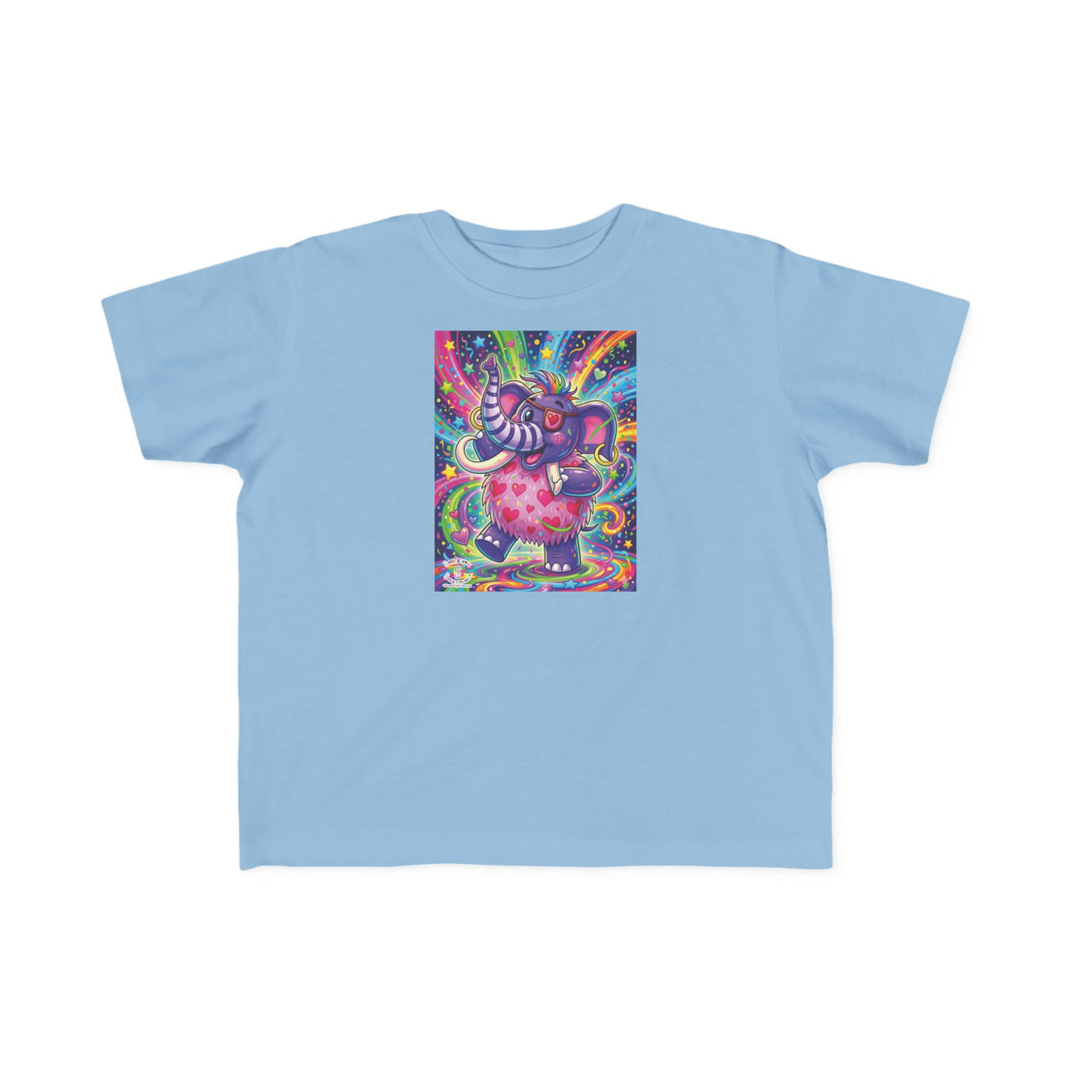 Piklez™ Toddler's Fine Jersey Tee – "Born to Celebrate!" Graphic Shirt | Smile Universe Collection