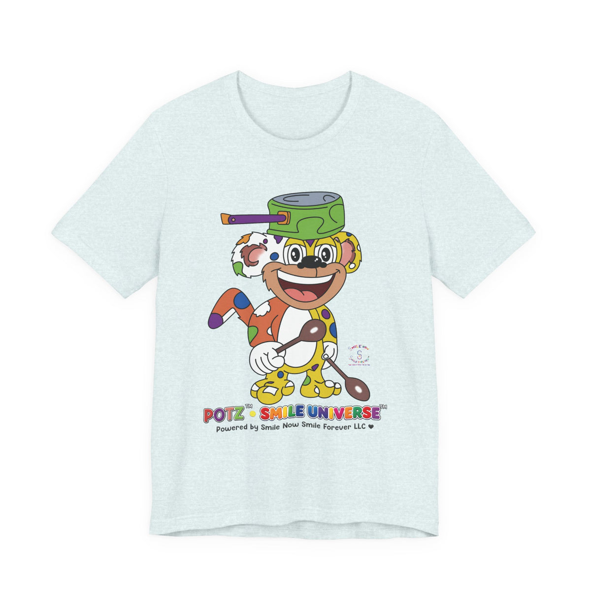 Potz™ Unisex Jersey Short Sleeve Tee – Playful Graphic Tee | Smile Universe Collection