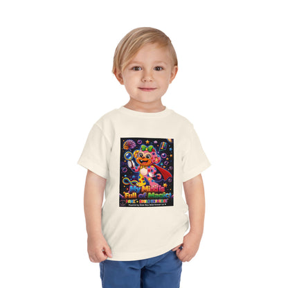 Panz™ Toddler Short Sleeve Tee – "My Mind is Full of Magic" Graphic | Smile Universe Collection