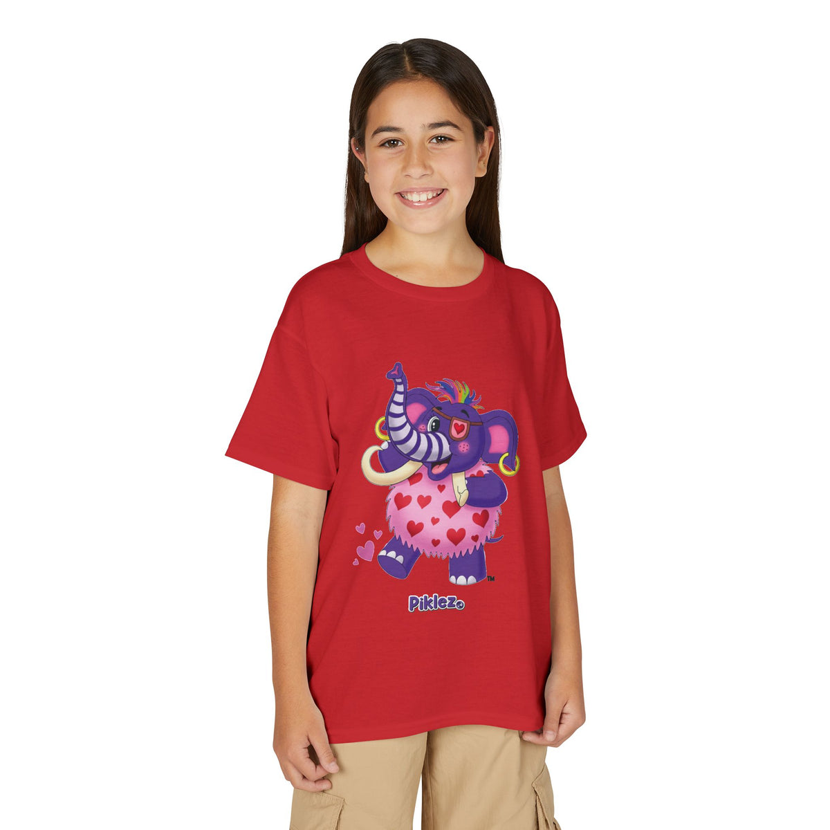 Piklez™ Youth DryBlend® T-Shirt – "Full of Love!" Graphic Shirt | Smile Universe Collection