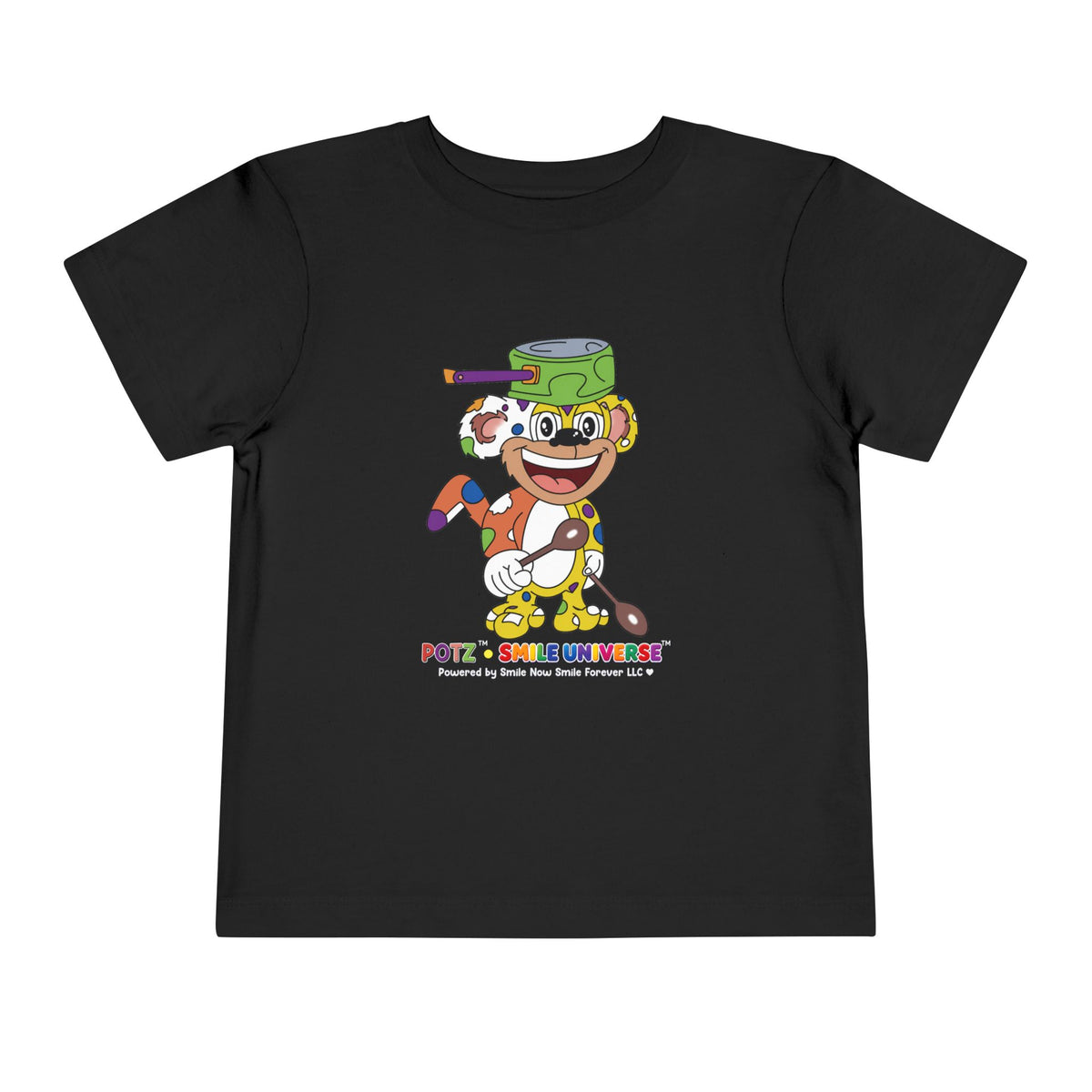 Potz™ Toddler Short Sleeve Tee – Playful Graphic Tee | Smile Universe Collection