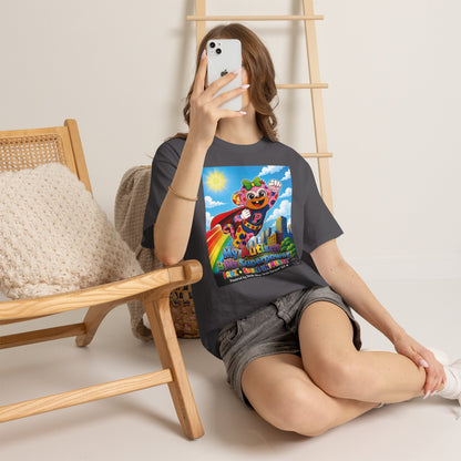 Panz™ Unisex Heavy Cotton™ Tee – "My Autism is My Superpower" Graphic | Smile Universe Collection