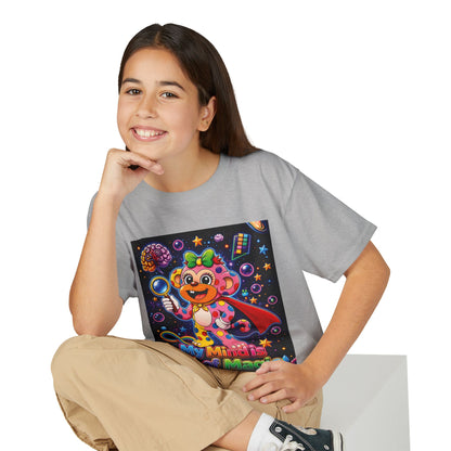 Panz™ Youth DryBlend® T-Shirt – "My Mind is Full of Magic" Graphic | Smile Universe Collection