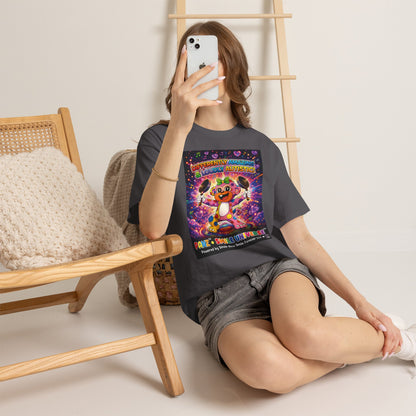 Panz™ Unisex Heavy Cotton™ Tee – "Differently Amazing & Loudly Autistic!" Graphic | Smile Universe Collection