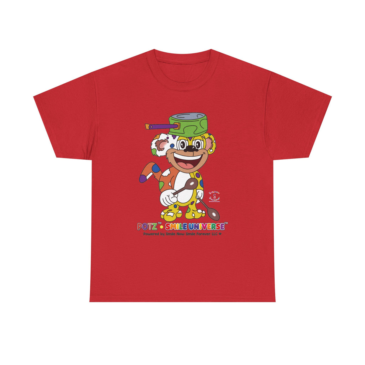 Potz™ Unisex Heavy Cotton™ Tee – Playful Graphic Tee | Smile Universe Collection