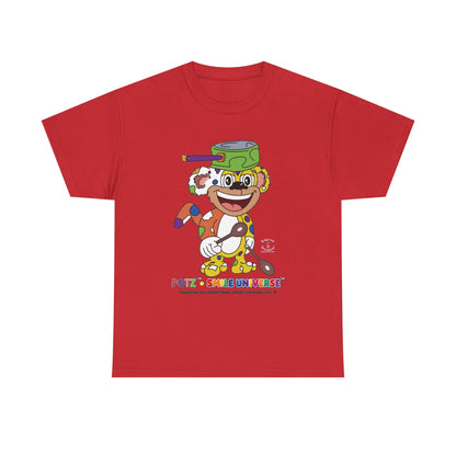 Potz™ Unisex Heavy Cotton™ Tee – Playful Graphic Tee | Smile Universe Collection