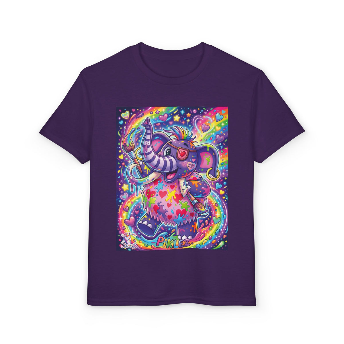 Piklez™ Youth DryBlend® T-Shirt – "Magic Paint!" Graphic Shirt | Smile Universe Collection