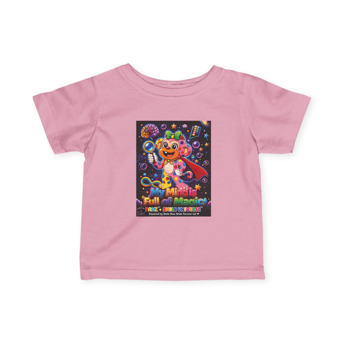 Panz™ Infant Fine Jersey Tee – "My Mind is Full of Magic" Graphic | Smile Universe Collection