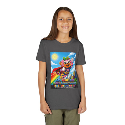 Panz™ Youth Short Sleeve Tee – "My Autism is My Superpower" Graphic | Smile Universe Collection
