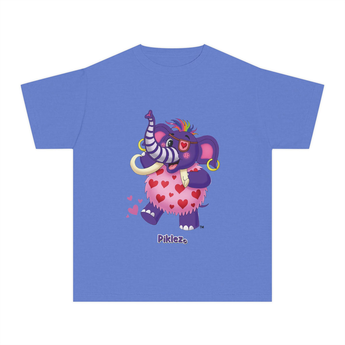 Piklez™ Youth Midweight Tee – "Full of Love!" Graphic Shirt | Smile Universe Collection