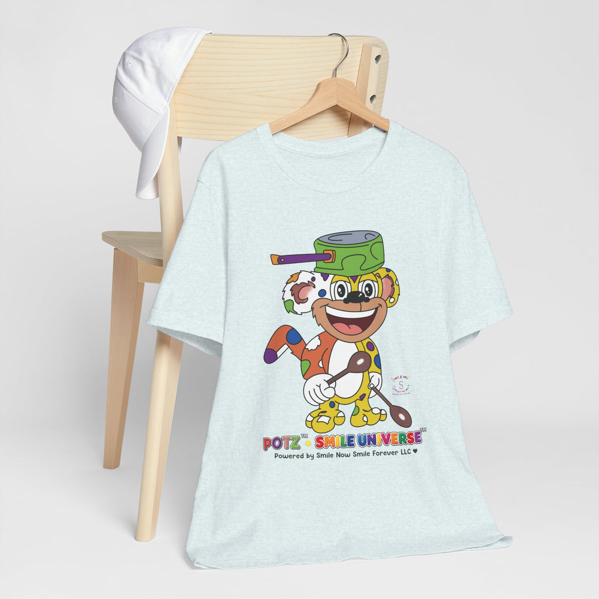 Potz™ Unisex Jersey Short Sleeve Tee – Playful Graphic Tee | Smile Universe Collection