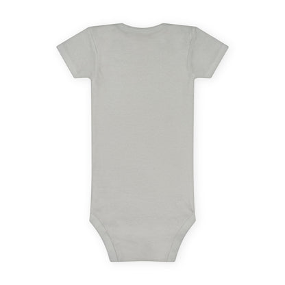 Potz™ Baby Short Sleeve Onesie® – Playful Graphic Bodysuit | Smile Universe Collection