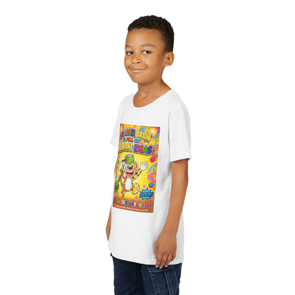 Potz™ Youth Short Sleeve Tee – "My ADHD Brain is Full of Brilliant Ideas!" Graphic Tee | Smile Universe Collection