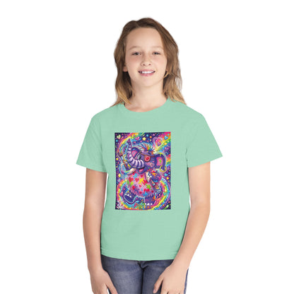 Piklez™ Youth Midweight Tee – "Magic Paint!" Graphic Shirt | Smile Universe Collection