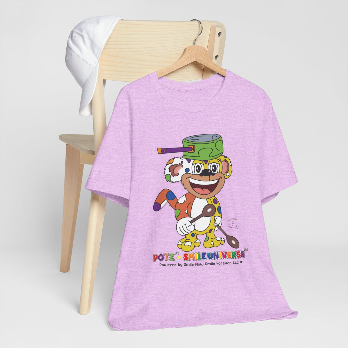Potz™ Unisex Jersey Short Sleeve Tee – Playful Graphic Tee | Smile Universe Collection
