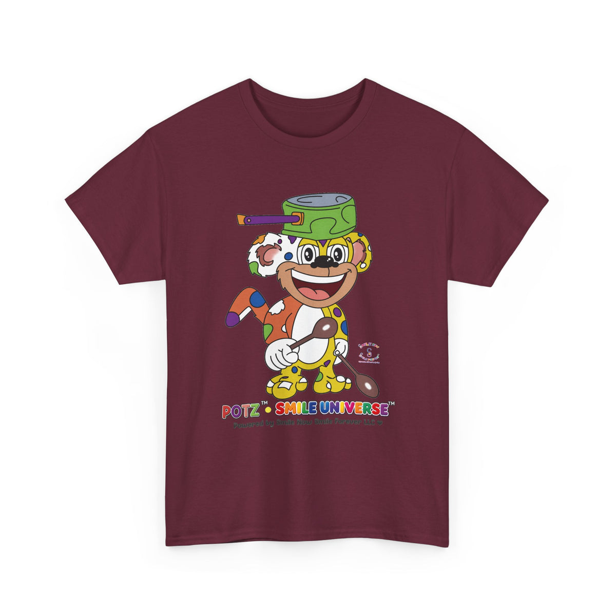 Potz™ Unisex Heavy Cotton™ Tee – Playful Graphic Tee | Smile Universe Collection