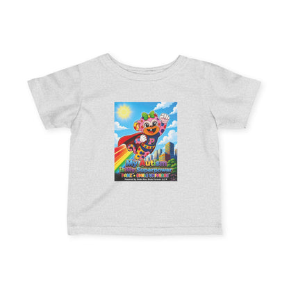 Panz™ Infant Fine Jersey Tee – "My Autism is My Superpower" Graphic | Smile Universe Collection