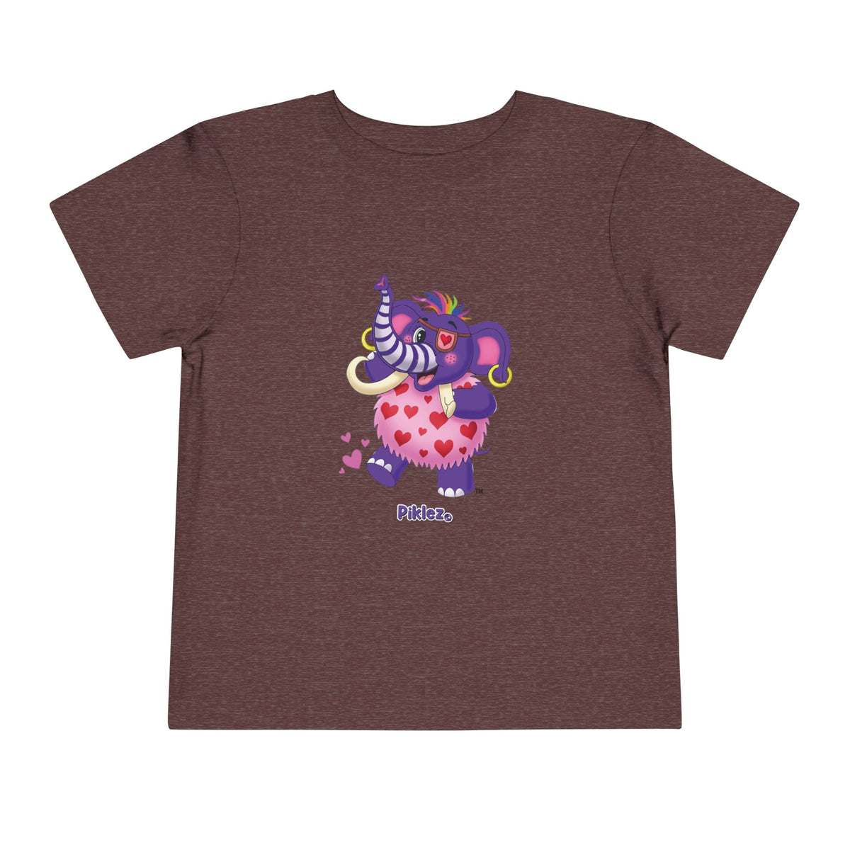 Piklez™ Toddler Short Sleeve Tee – "Full of Love!" Graphic Shirt | Smile Universe Collection
